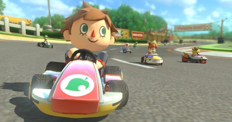 un joueur recrée une piste de Mario Kart 8