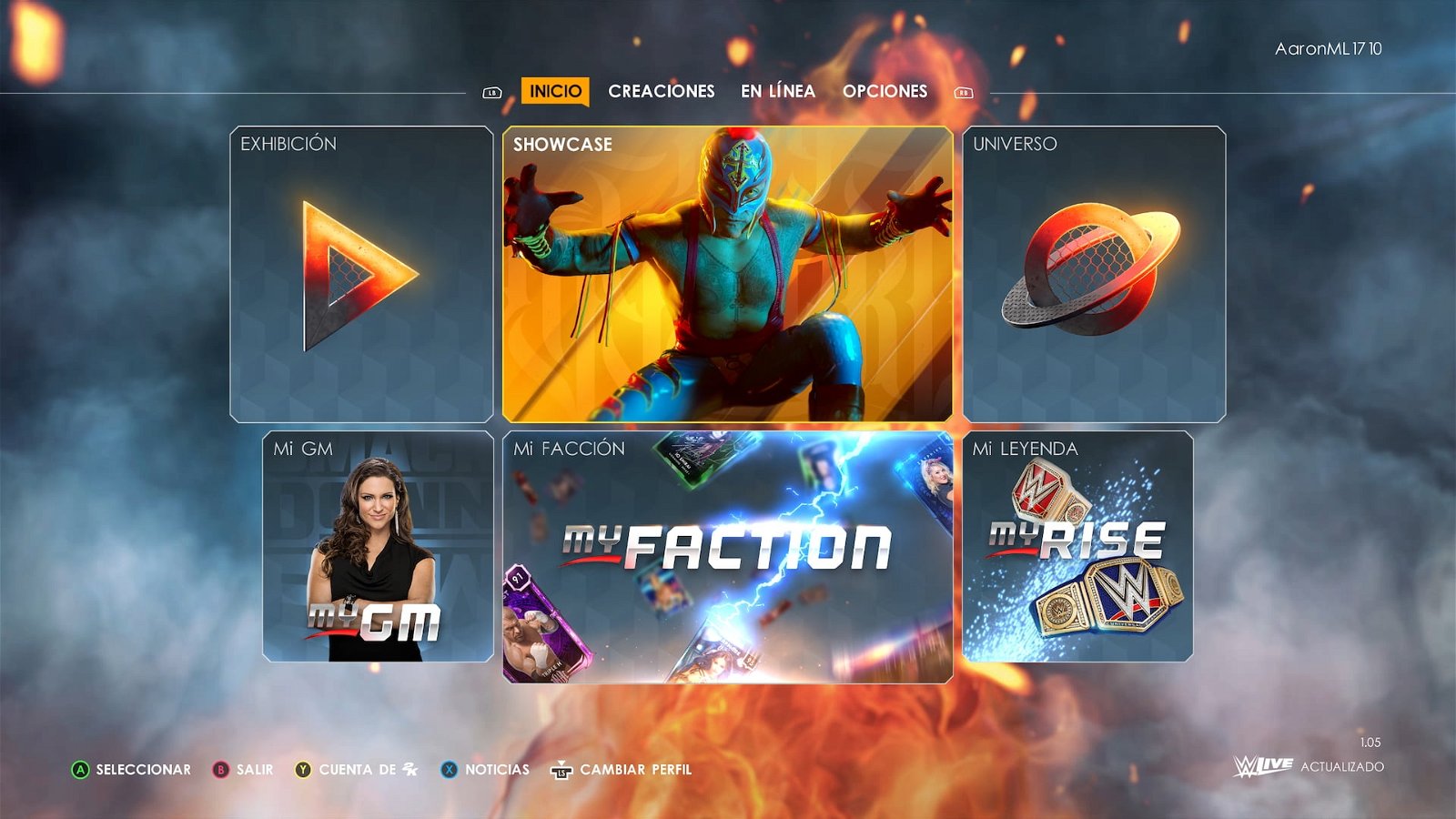 WWE 2K22 Modes de jeu