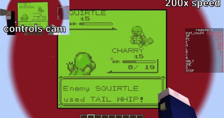 Un joueur crée une Game Boy entièrement fonctionnelle dans Minecraft et vous allez la vouloir.
