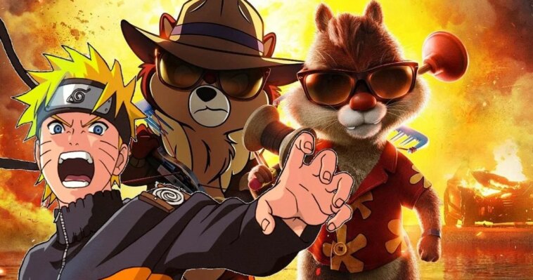 Naruto fait partie du multivers Disney grâce au film Chip 'n Dale : Rescue Rangers.