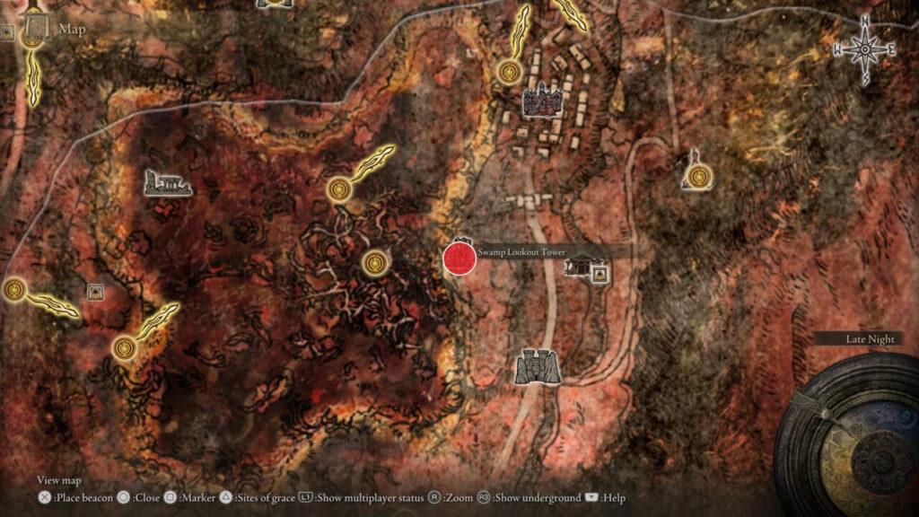 elden ring map