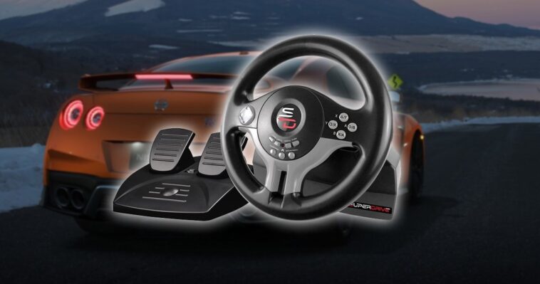 Obtenez ce volant de course et ces pédales pour seulement 50 euros.