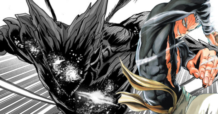 One Punch Man révèle la nouvelle forme Eldric de Garou