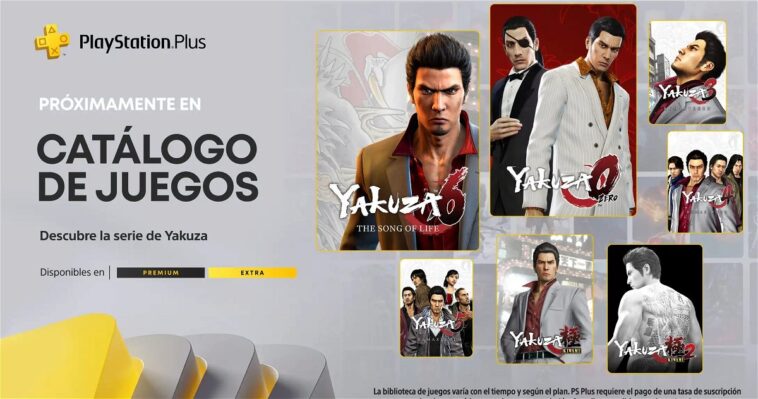 La saga Yakuza sera mise en œuvre dans le catalogue de jeux PS Plus Extra et Premium