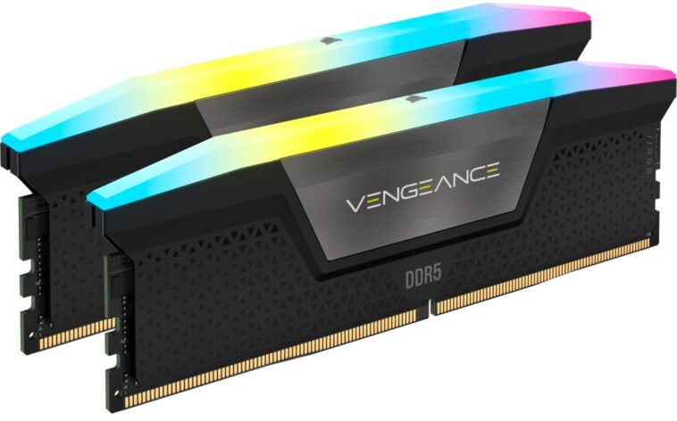 Corsair VENGEANCE RGB DDR5 @ 6600 MHz CL32
