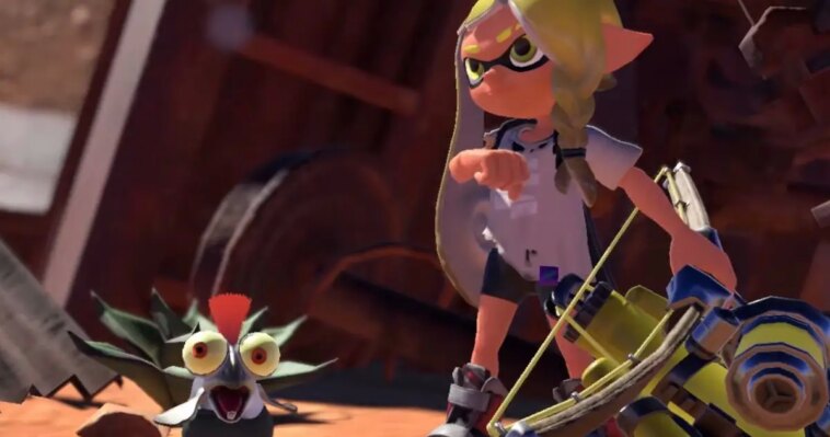 La Nintendo Switch OLED dévoile la console sur le thème de Splatoon 3