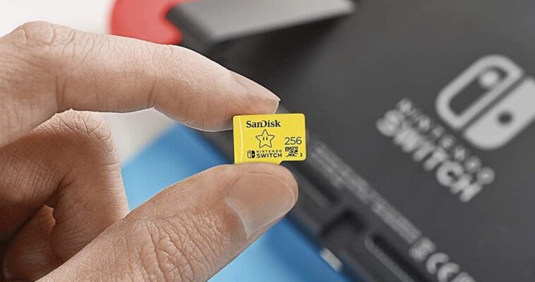Cette carte microSD de 256 Go est parfaite pour la Nintendo Switch et bénéficie d'une remise scandaleuse.