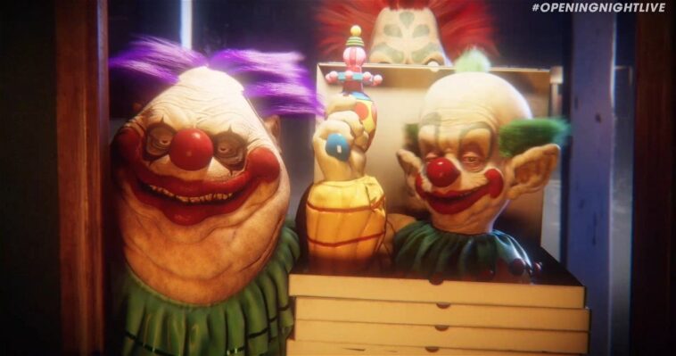 Le jeu vidéo Killer Klowns From Outer Space sera dévoilé lors du Opening Night Live 2022