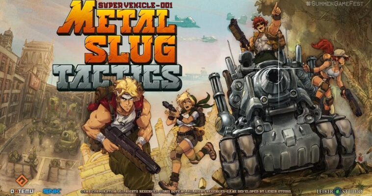 Metal Slug Tactis reporté à 2023