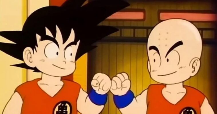 cette fois, Krillin a battu Goku était sa chute