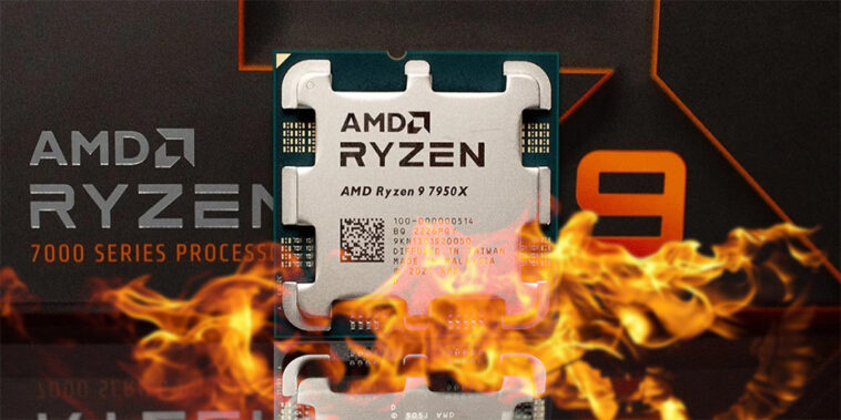 AMD Ryzen 9 7950X dans Cinebench R23 : résultats et score