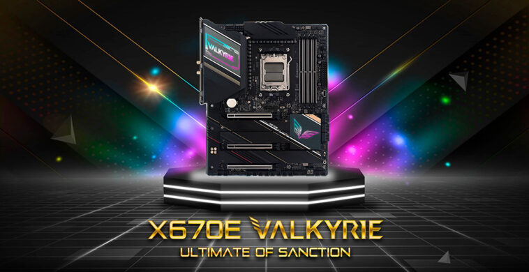 BIOSTAR annonce sa carte mère X670E VALKYRIE pour Ryzen 7000