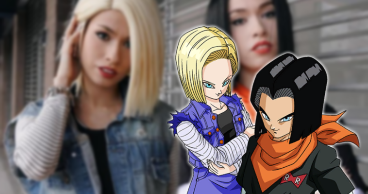 Cet ensemble de cosplay donne vie aux androïdes 17 et 18.
