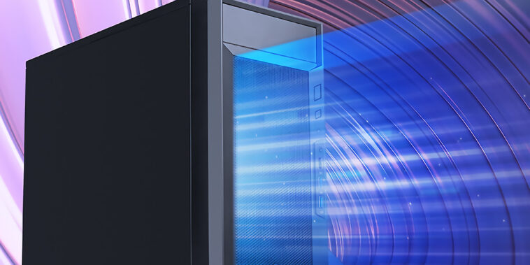Châssis Micro-ATX avec baie externe 5,25"