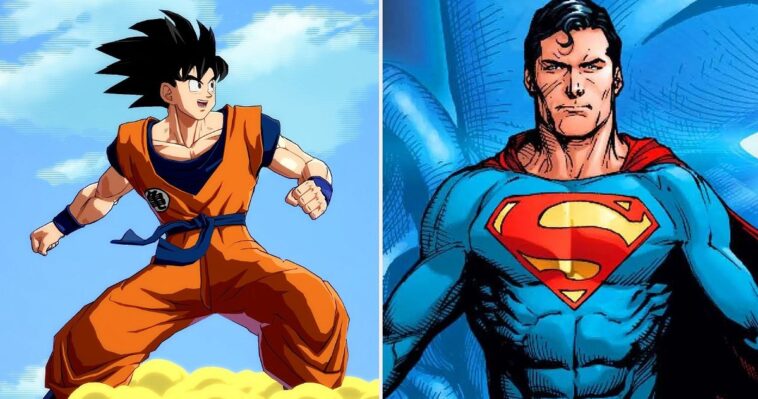 Goku et Superman échangent leurs tenues dans un crossover épique