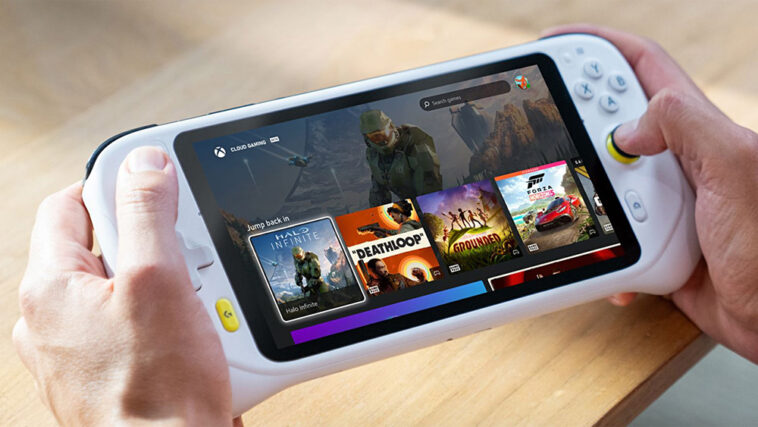 console portable conçue pour les jeux en nuage