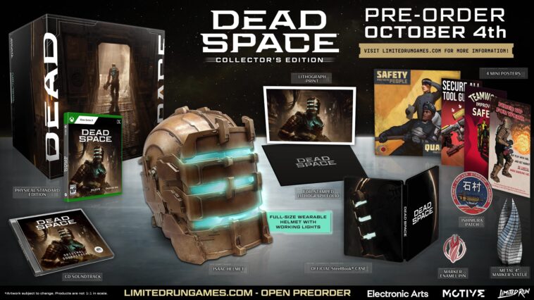 Dead Space y su edicion coleccionista que no vas a querer perderte