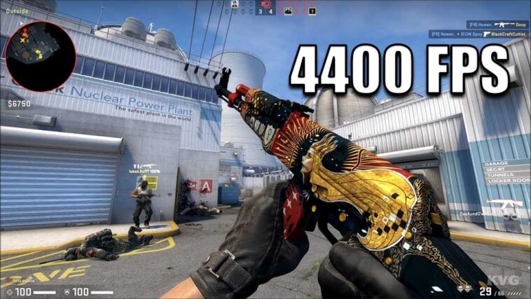 Voici la puissance d'une RTX 4090 et d'un i9-13900K : 4400 FPS dans CS:GO