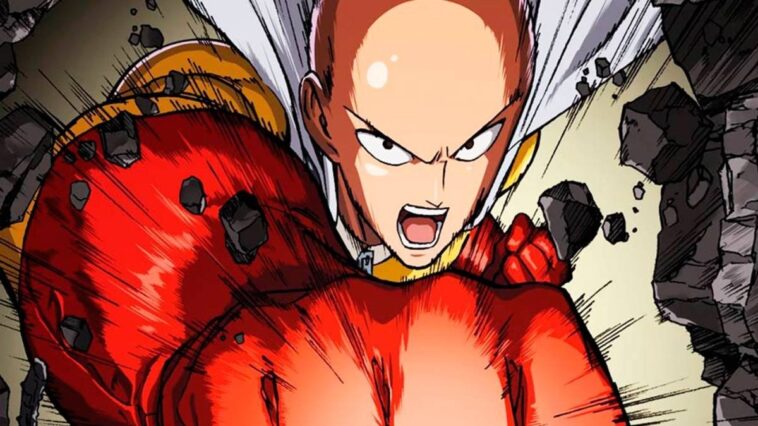 One Punch Man augmente le rang de héros de Saitama