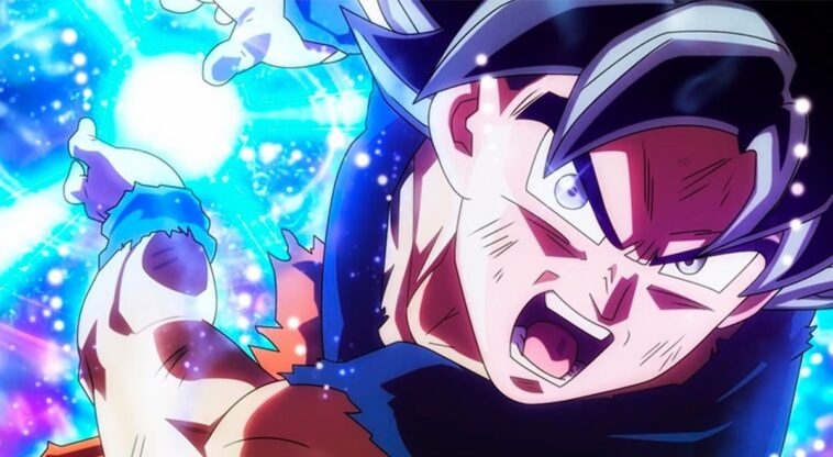 ce fan art brutal combine toutes les transformations de Goku