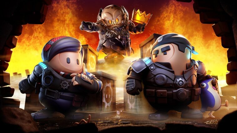 Marcus Fenix, Kait Diaz y el General Raam llegan a Fall Guys mañana