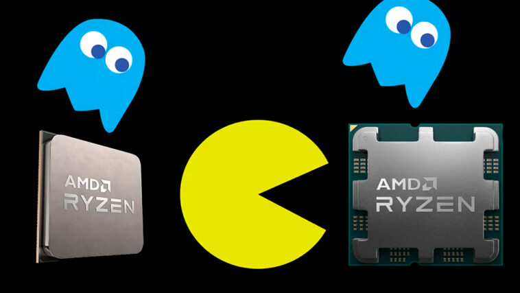 AMD Ryzen 5 5600X multiplie par 4 les ventes de Ryzen 5 7600X