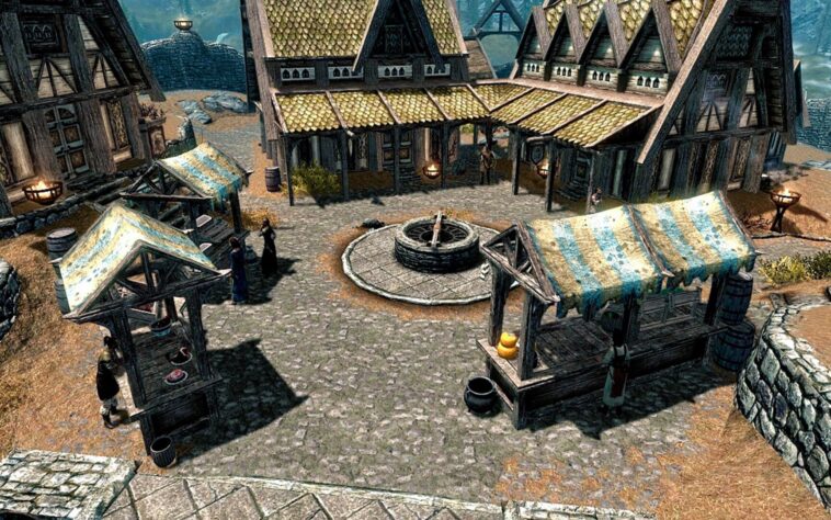 Visita la ciudad de Carrera Blanca de Skyrim en Halo Infinite