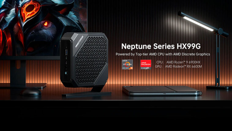 Mini PC avec Ryzen 9 6900HX + RX 6600M