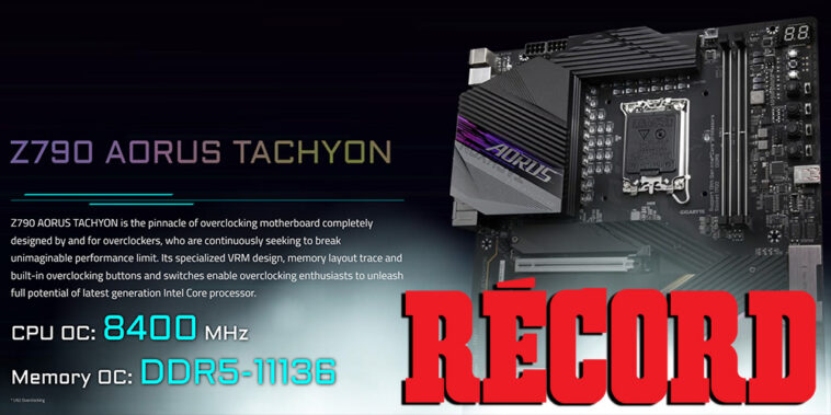atteindre 11 136 MHz avec un kit GIGABYTE