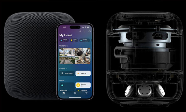 haut-parleurs intelligents avec prise en charge de la télévision 4K et de Siri