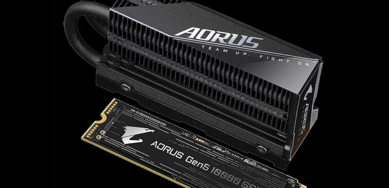 GIGABYTE lance le SSD PCIe 5.0 AORUS Gen5 10000