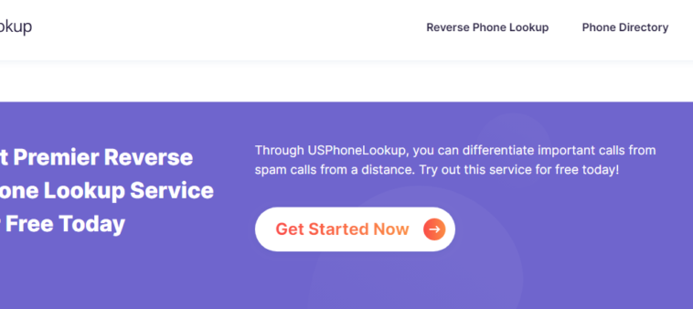 USPhoneLookup Review: Meilleur site pour la recherche inversée de numéros de téléphone - Trotons Tech Magazine