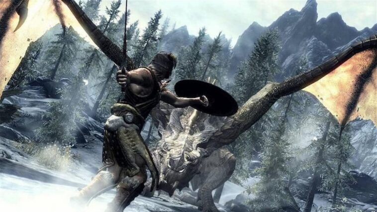 Un joueur de Skyrim crée une arme capable de paralyser ses ennemis pendant 68 ans