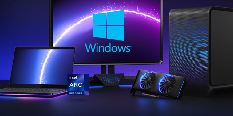 Windows a nui aux GPU d'Intel