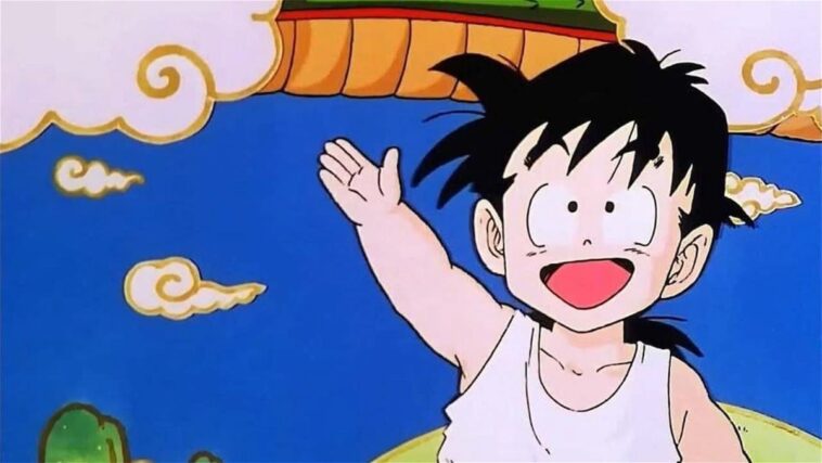 révéler le nom d'un personnage qui a accompagné Gohan dans son enfance