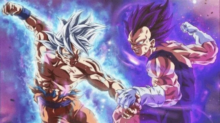Un artiste réalise la bataille de l'Ultra Instinct de Goku et de l'Ultra Ego de Vegeta