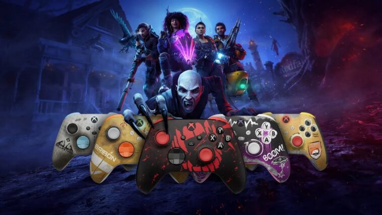 Redfall está de moda: Xbox Design Lab recibe 5 diseños exclusivos para tu nuevo mando