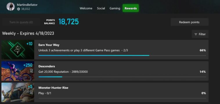 Les missions Game Pass seront bientôt plus faciles à trouver sur les consoles Xbox