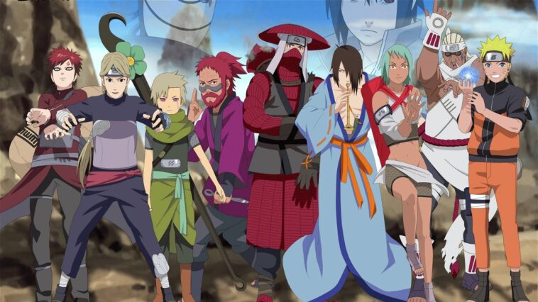 Tous les Bijū (bêtes à queue) de Naruto et de ses Jinchūrikis.