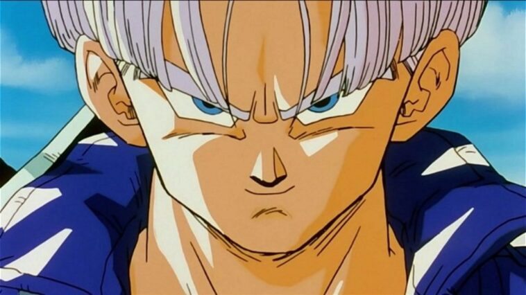 ce tatouage de Trunks occupe tout l'avant-bras et est incroyable