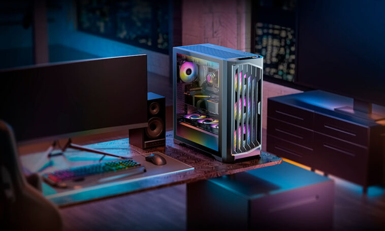 châssis avec écran pour mesurer la température