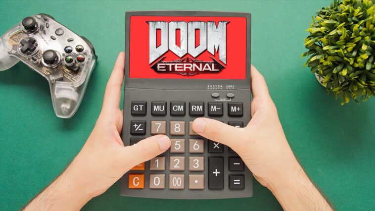 Si, han conseguido hacer correr DOOM Eternal en una calculadora de 10 dólares