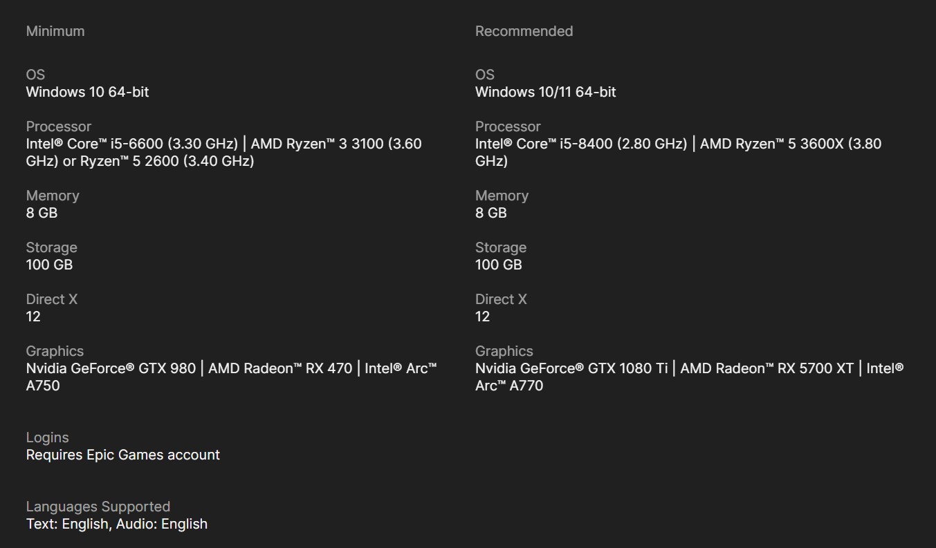 mortal kombat 1 system requirements 2023
