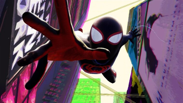 Across the Spider-Verse avec le jeu Miles Morales et vous ne pouvez pas les différencier.