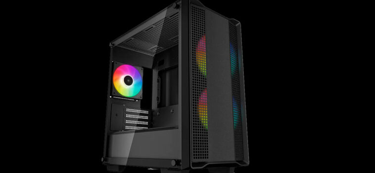 Châssis Micro-ATX orienté refroidissement