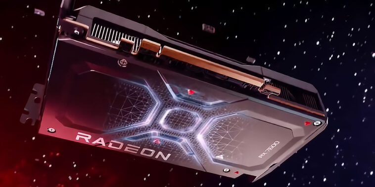 Est-il possible que le RX 7600 et l'architecture RDNA 3 souffrent d'overhead ?