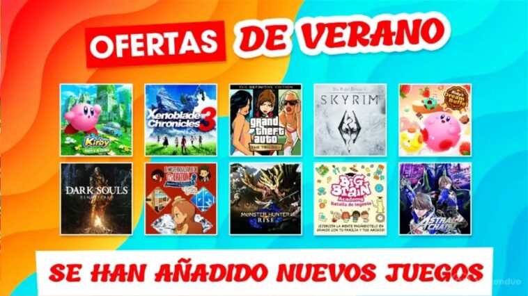 De nouveaux jeux Nintendo Switch bénéficient de réductions dans les offres estivales de l'eShop.