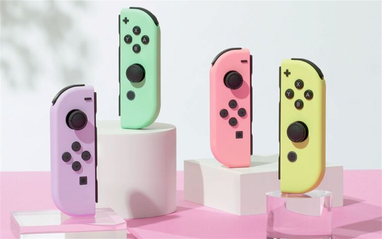 La Nintendo Switch présente de nouveaux modèles de Joy-Con aux couleurs pastel