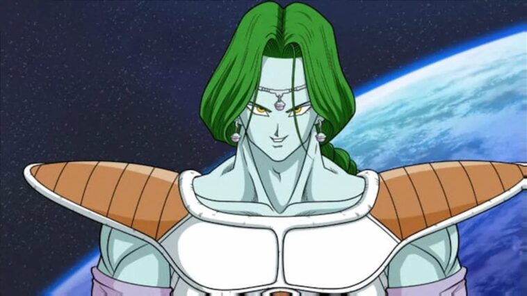 une esquisse abandonnée de Zarbon apparaît, un personnage qui allait être très différent