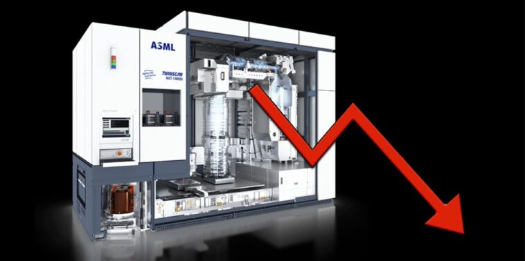 ASML lance des machines de production de puces découpées pour la Chine